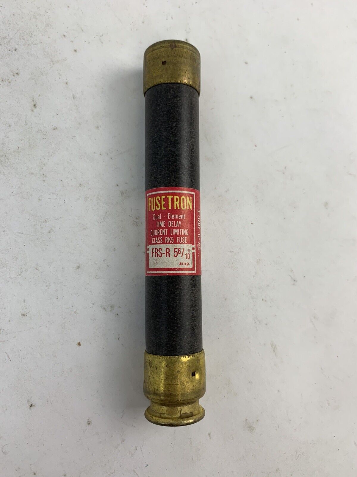 Bussmann Fusetron Dual-Element FRS-R-5 6/10 5 6/10A 600V Fuse "Lot of 10"