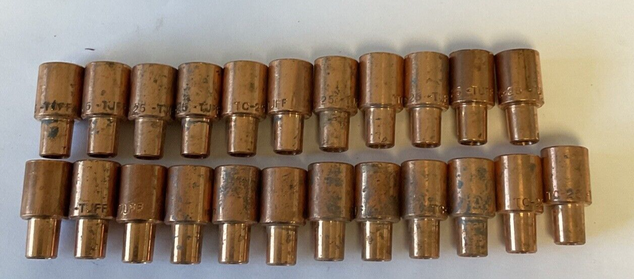TUFF TC-25 MALE CAP ELECTRODES***LOTOF23***