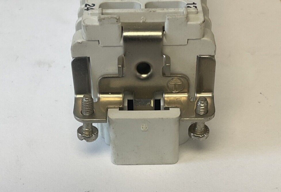 T&B MS224B 24PIN MALE TERMINAL PLUG 16A 600VAC ***LOTOF2***