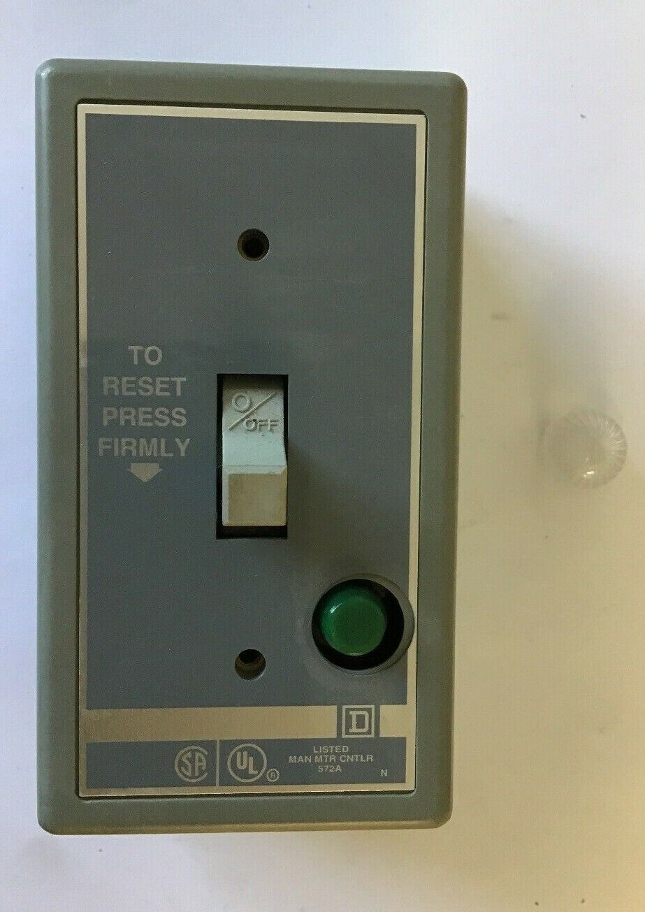 SQUARE D 2510 FG1PG SER. A FHP MANUAL STARTER NEMA TYPE ENCLOSURE