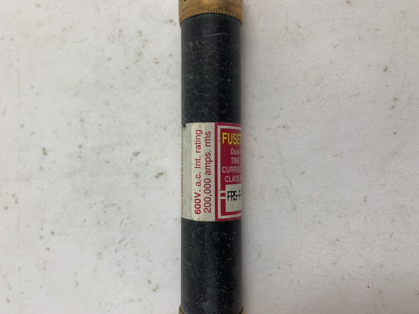 Bussmann Fusetron Dual-Element FRS-R-1 6/10 1 6/10 A 600V Fuse "Lot of 10"