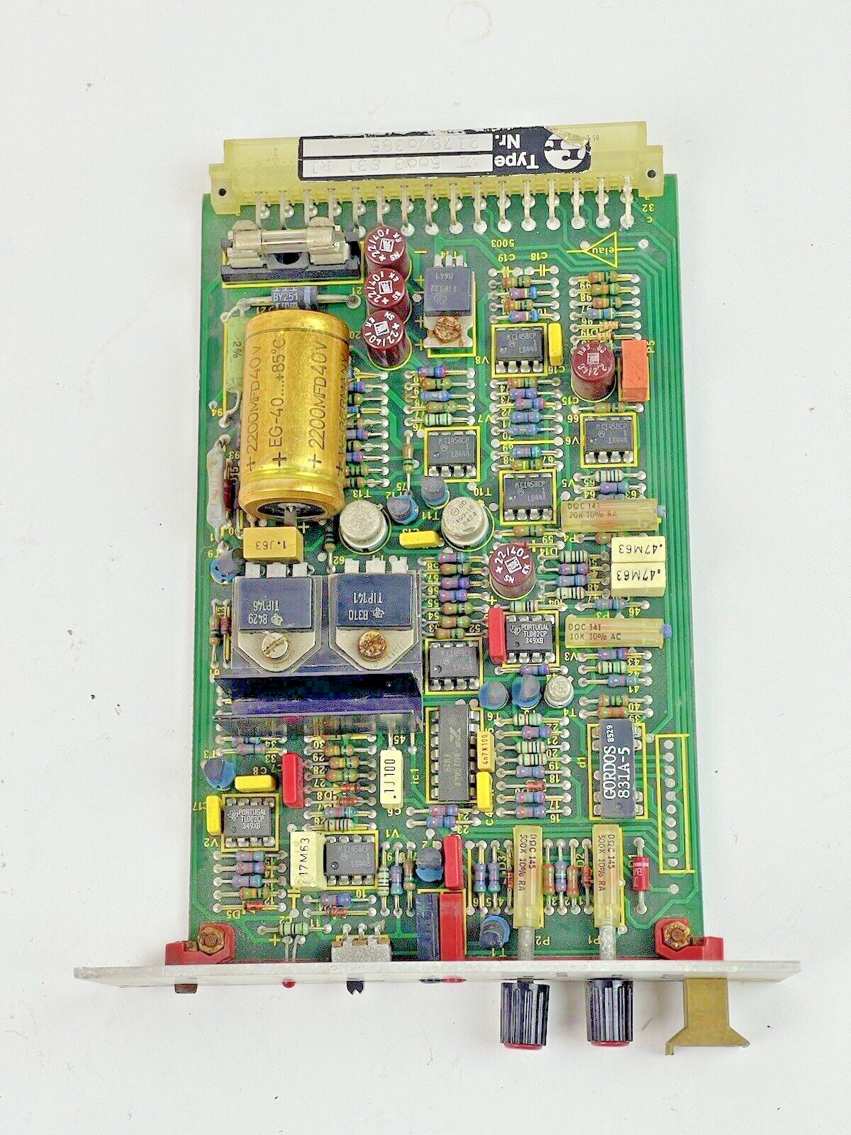 REXROTH - VT 5003 S32 R1 - PROPORTIONAL AMPLIFIER -VT 5003 AMPLIFIER MODULE CARD