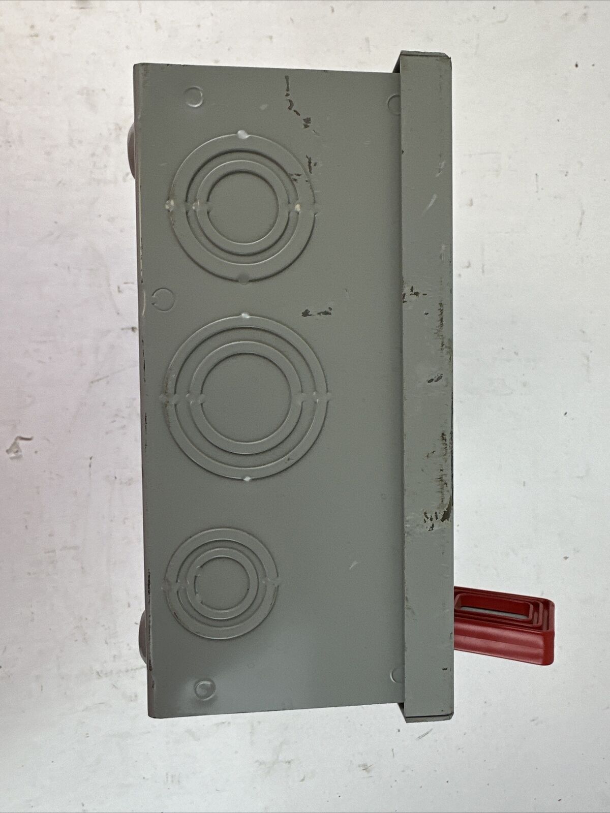 GE THN3361 MODEL 10 SAFETY SWITCH 30A 600VAC 3PH 30HP 250VDC 5HP NON-FUSIBLE