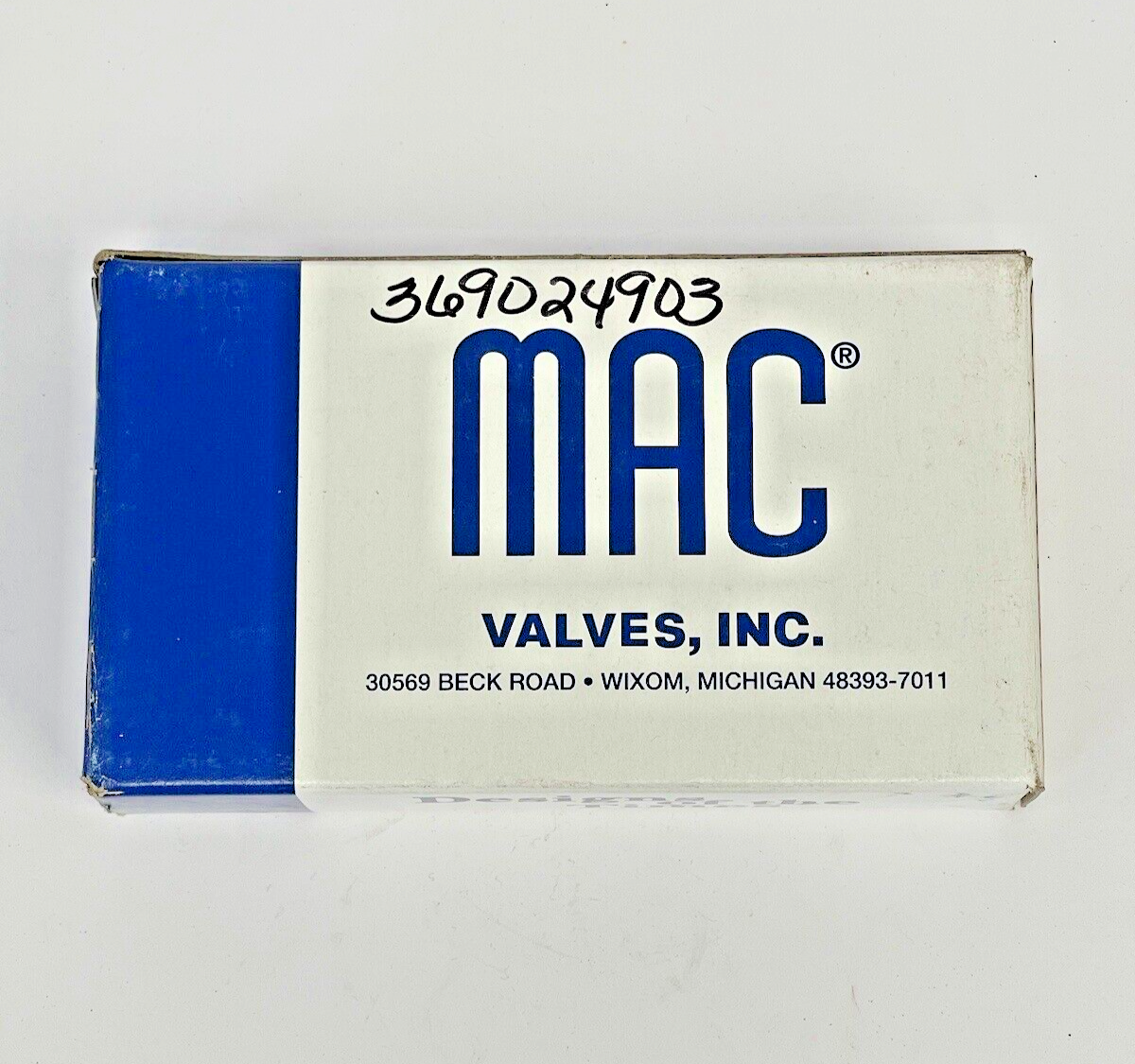 MAC - 48A-AMA-000-GDFP-1DU - SOLENOID VALVE - 24VDC, 20-12 PSI, 4 WATT, 2 POS