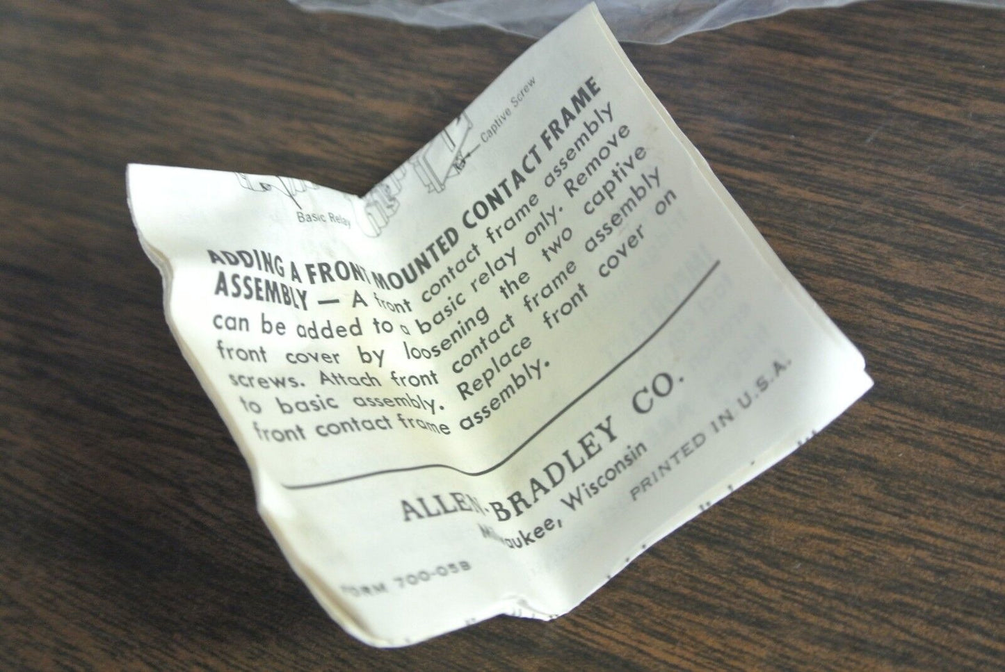 ALLEN-BRADLEY 84AB86 OPERATING COIL - 110V, 50Hz, 120V, 60Hz - NEW SURPLUS