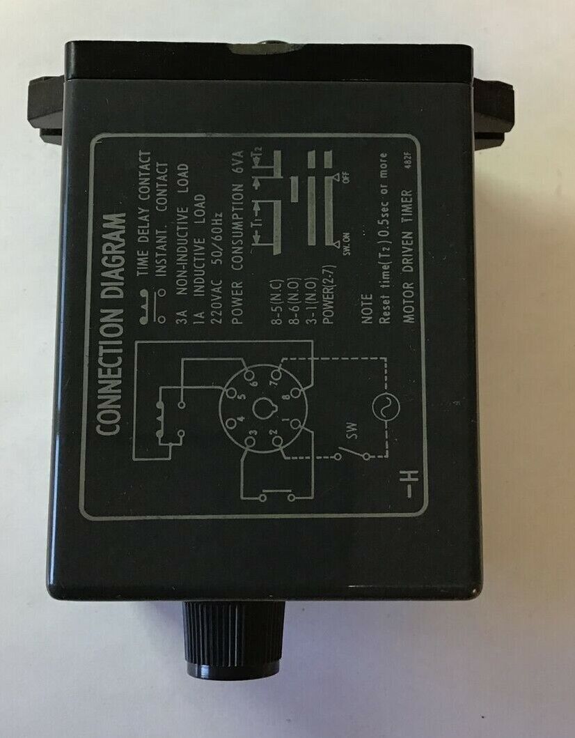 OMRON STPMNHAG SYNCHRONOUS MOTOR TIMER 120V 60HZ 0-30MIN