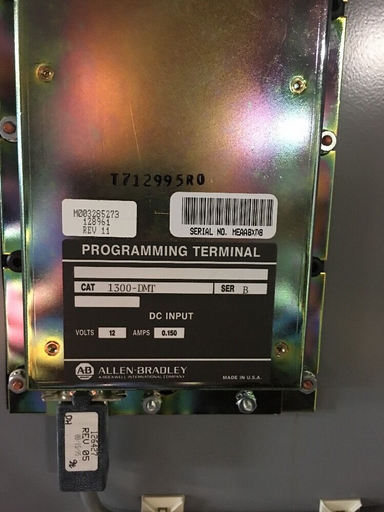 ALLEN BRADLEY 1395 DC DRIVE CONTROLLER 75 H.P. 230V