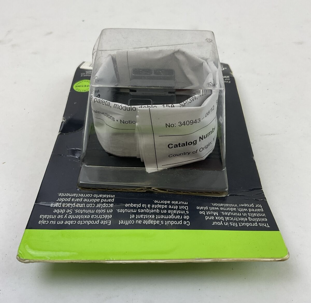 LEGRAND 362918 ASPD1532M4 ADORNE PADDLE SWITCH 1 POLE 15A 3 WAY