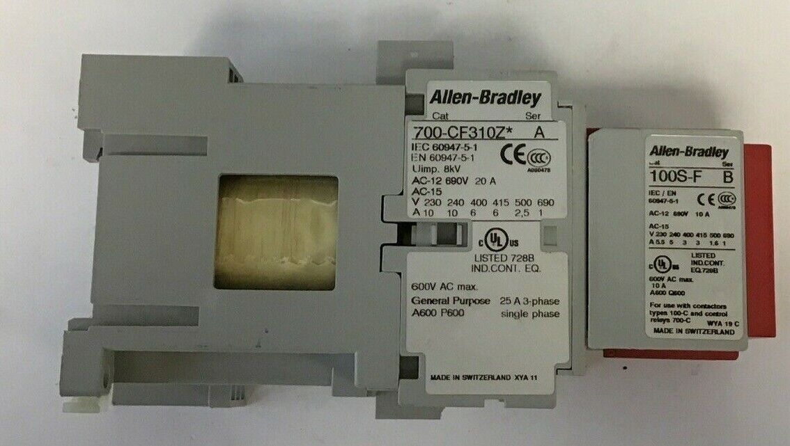 ALLEN BRADLEY 700S-CF440DJC GUARD MASTER CONTROL RELAY