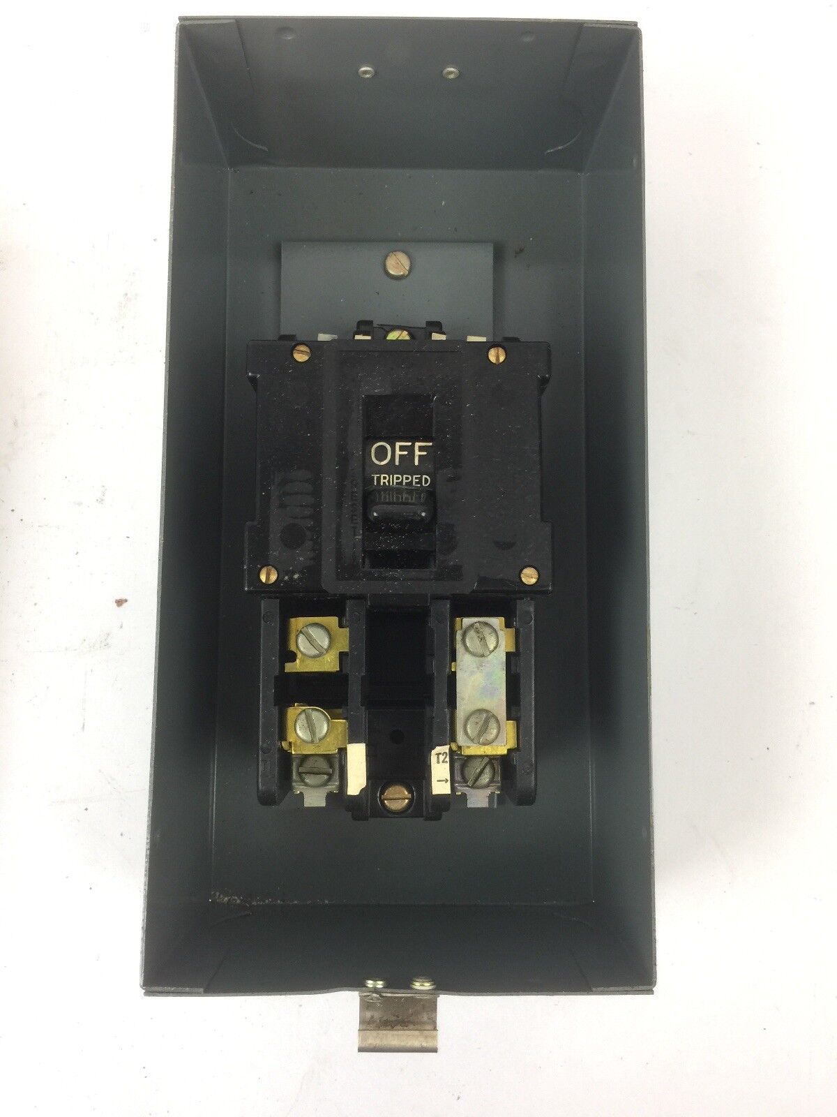 GE CR1062 S7G MANUAL STARTER 2 POLE TOGGLE OPER 1 OVERLOAD NEMA SIZE 1