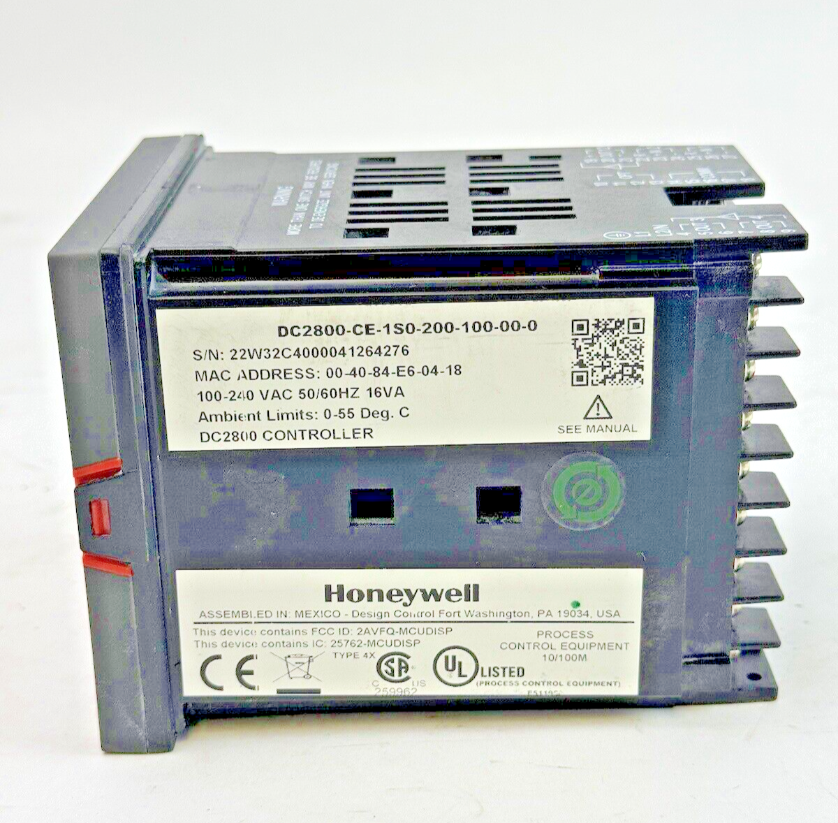 HONEYWELL - DC2800-CE-1S0-200-100-00-0 - DIGITAL TEMPERATURE CONTROLLER