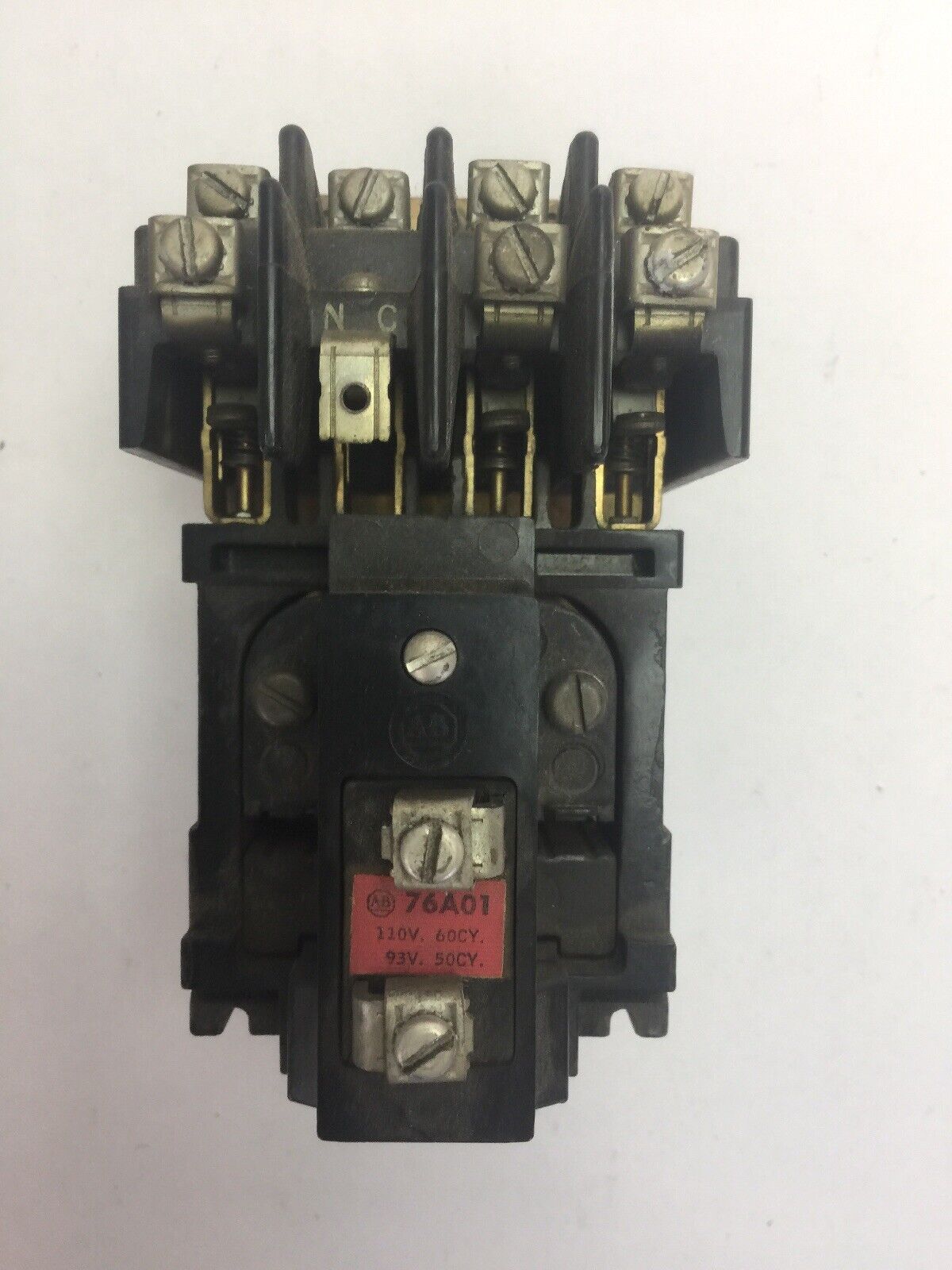ALLEN BRADLEY BUL 700 BR-310 RELAY 600VAC 10A NON-INDUCTIVE 76A01 COIL 110V 60CY