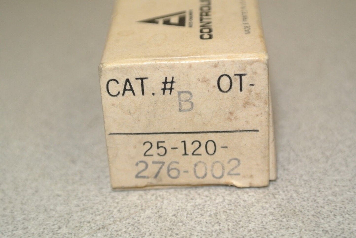 ALLIS-CHALMERS 25-120-276-002 CONTACT BLOCK / 600VAC / 10A / N.C. / NEW SURPLUS