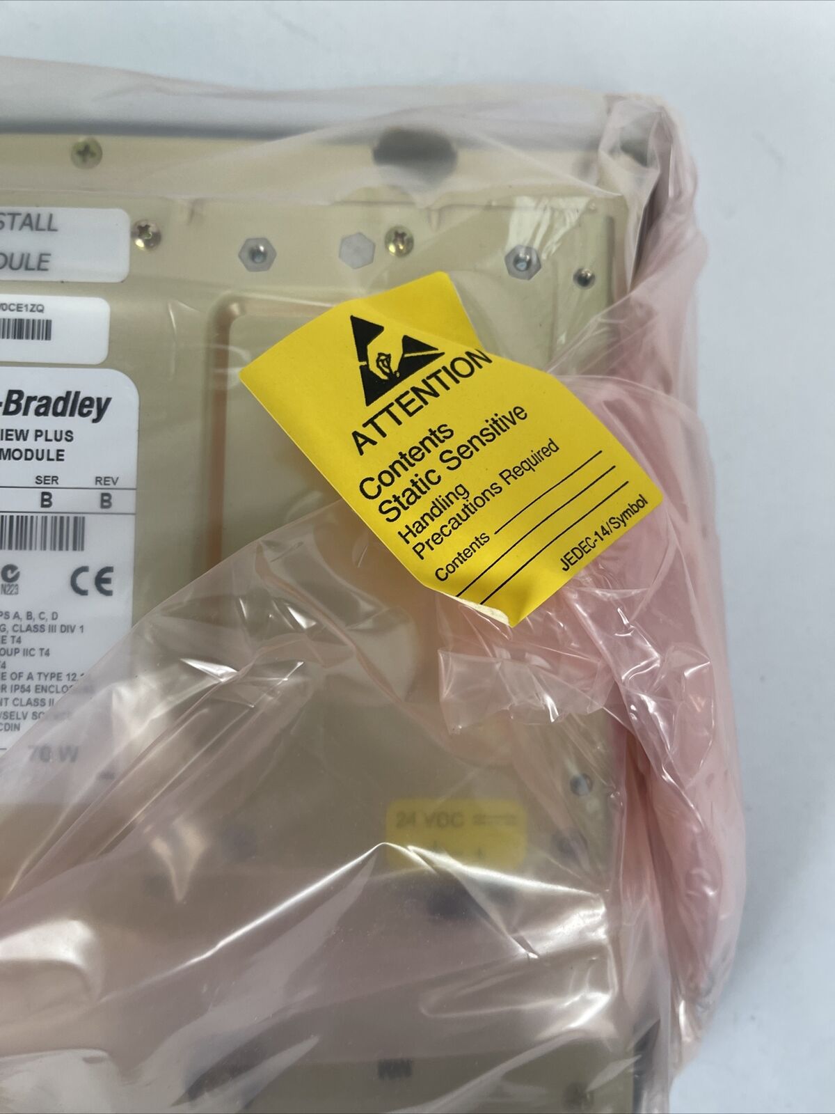 ALLEN BRADLEY 2711P-B10C4D1 10.4" ASSEMBLED TERMINAL SER A REV C PANELVIEW 1000
