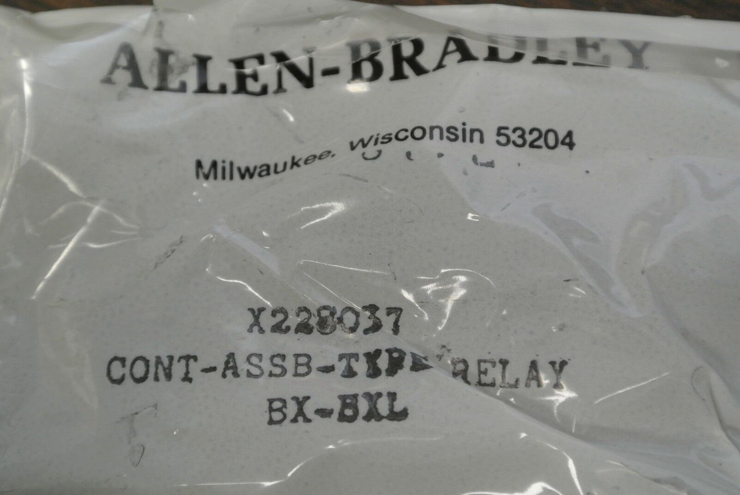LOT of 10 / ALLEN-BRADLEY X-228037 MOVABLE CONTACT ASSEMBLY / BX, BXL / RELAY