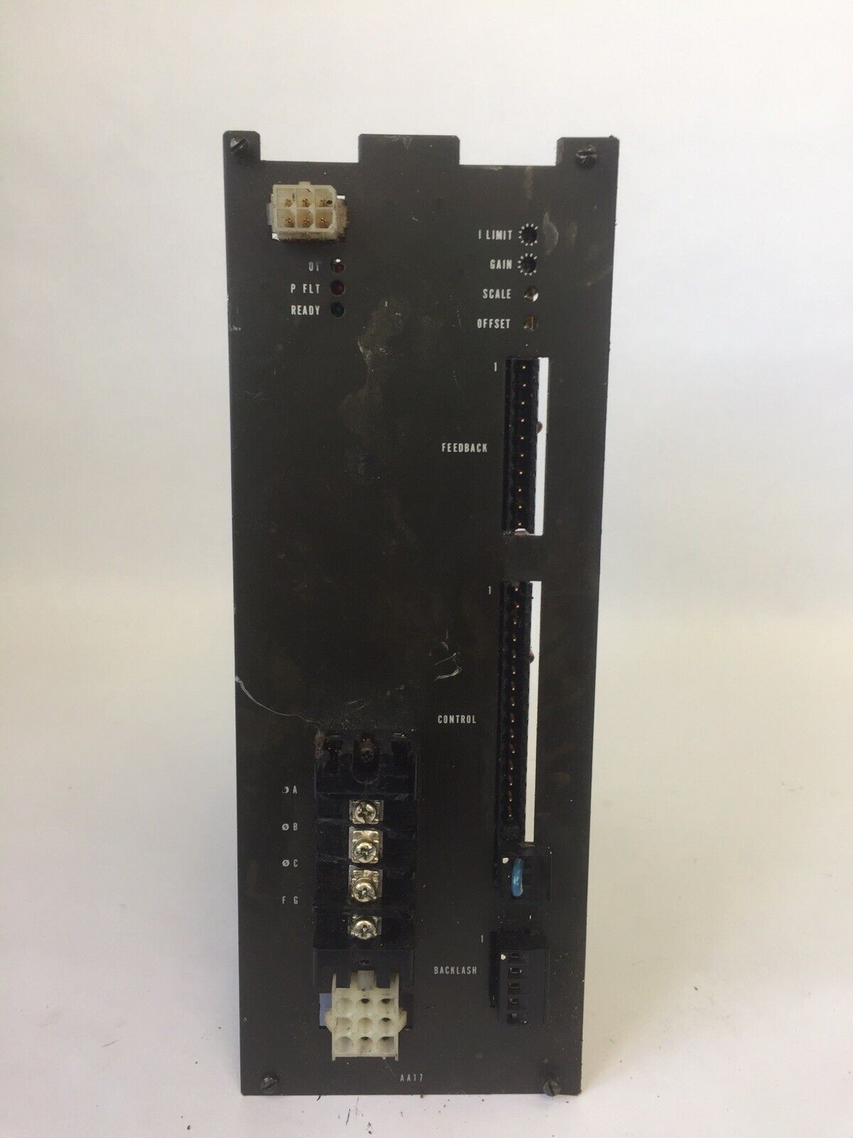 ALLEN BRADLEY 1389-AA17 SERVO AMPLIFIER SER A OUTPUT 210VAC 17A INPUT 310VDC 21A