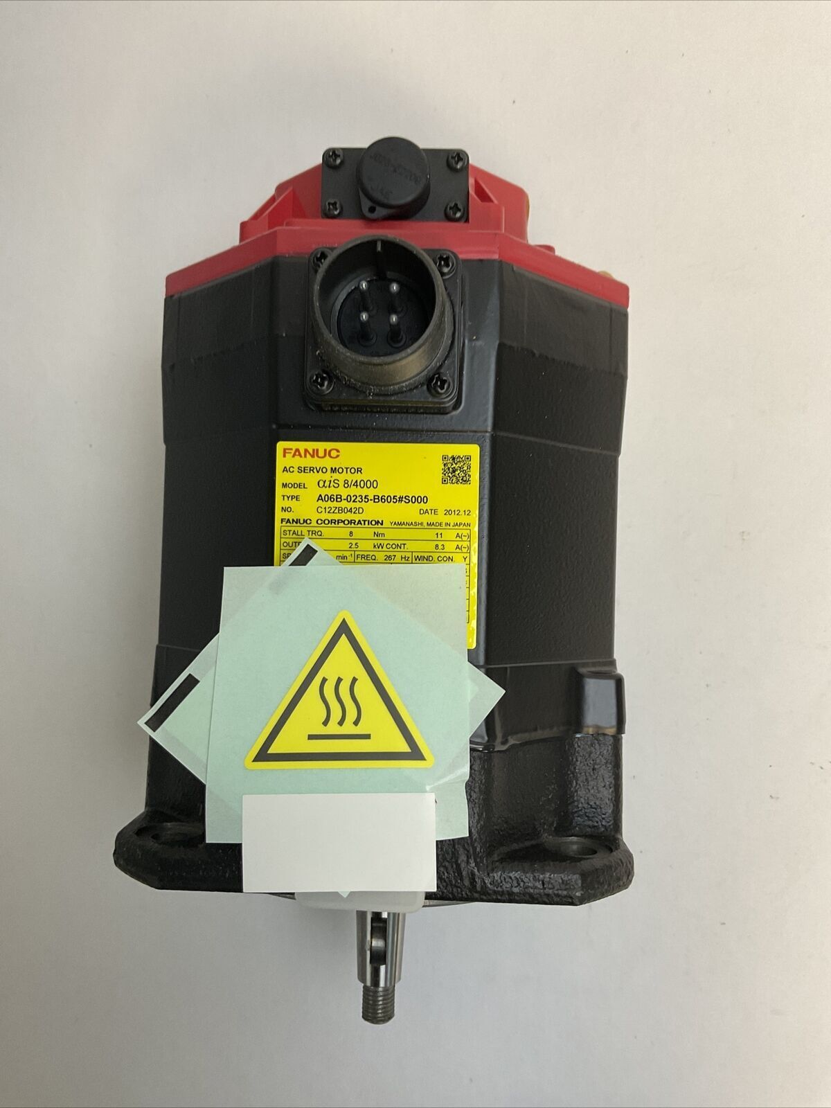 FANUC A06B-0235-B605#S000 AC SERVO MOTOR A860-2010-T341 PULSECODER aiAR128