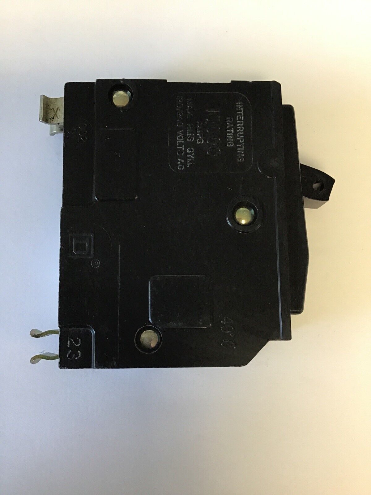 SQUARE D QO120 CIRCUIT BREAKER 20A 10KA ***LOTOF5***