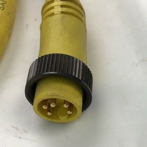 WOODHEAD/BRAD HARIISON 41343S SAFETY YELLOW 16/5 SOO 90C CORD ***LOT OF 2***