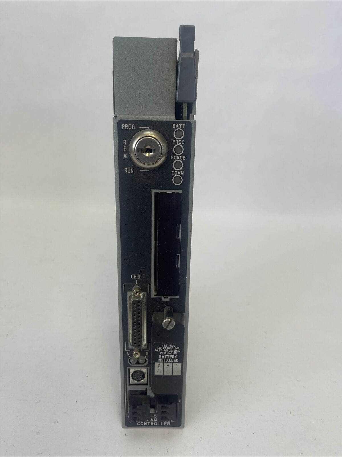 ALLEN BRADLEY 1785-L20B PLC 5/20 PROCESSOR MODULE SER C FIRMWARE REV G 2.5A@5VDC