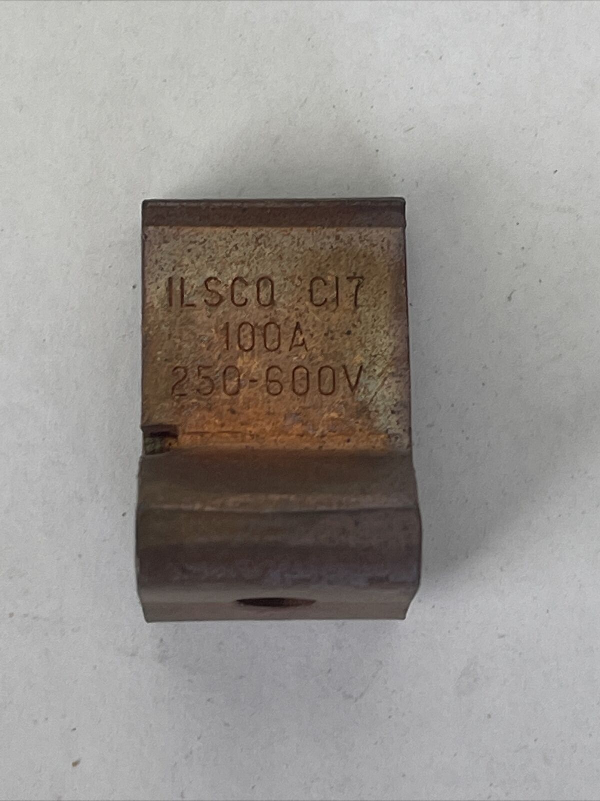 ILSCO C17 100A 250-600V FUSE CLIP (LOT OF 2)