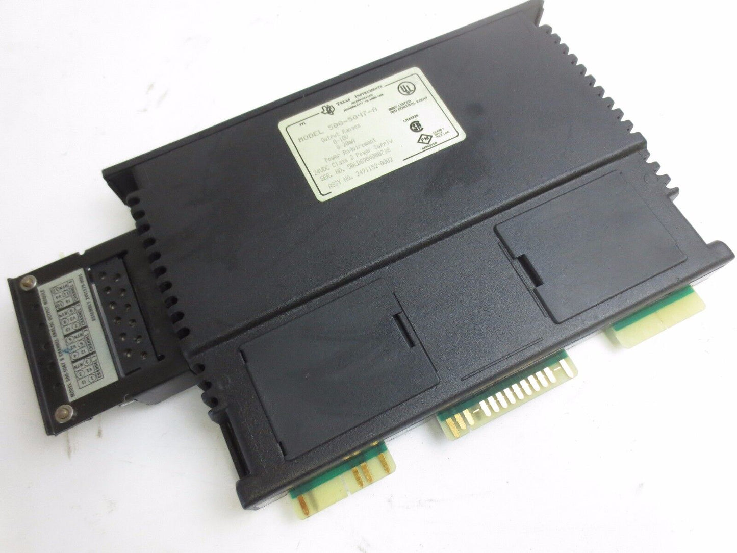 TEXAS INSTRUMENTS / SIEMENS 500-5047-A 8-CHANNEL ANALOG OUTPUT MODULE