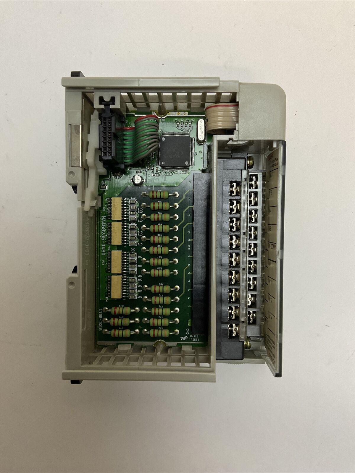 ALLEN BRADLEY 1769-IQ16 SER A REV 2 F/W REV 3.1 COMPACT I/O 16PT INPUT MODULE