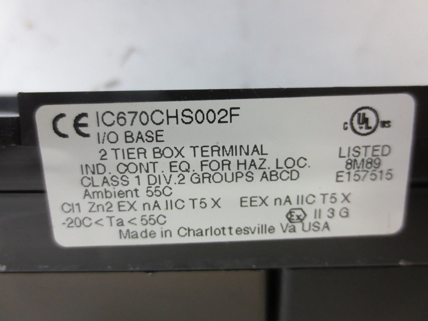 FANUC IC670PBI001-EG PROFIBUS DP + IC670MDL730K + IC670MDL640L + IC670CHS002F