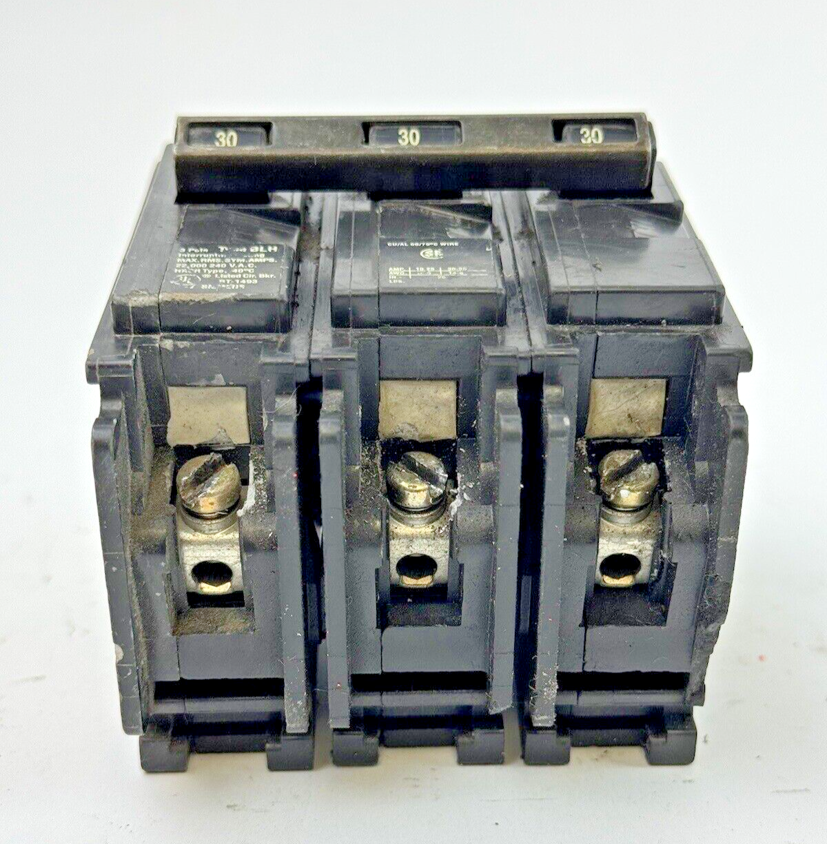 SIEMENS - B330H - BOLT-ON CIRCUIT BREAKER - 3 POLE/30A/240 VAC