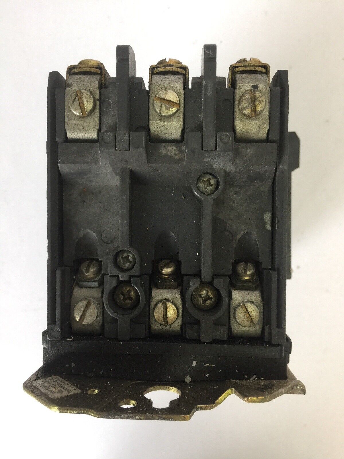 ALLEN BRADLEY 509-B0D SIZE 1 STARTER 600VAC 27AMP 10HP W47 HEATERS 120V COIL