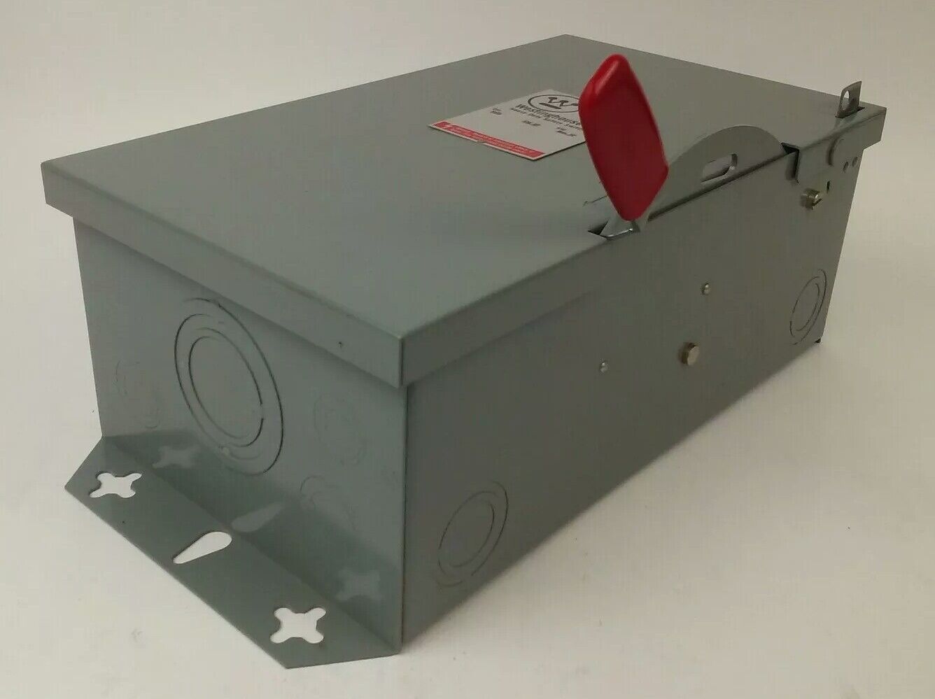 WESTINGHOUSE HFN222 FUSIBLE SAFETY SWITCH 2P, 60A, 240V, TYPE 1 INDOOR, 10HP