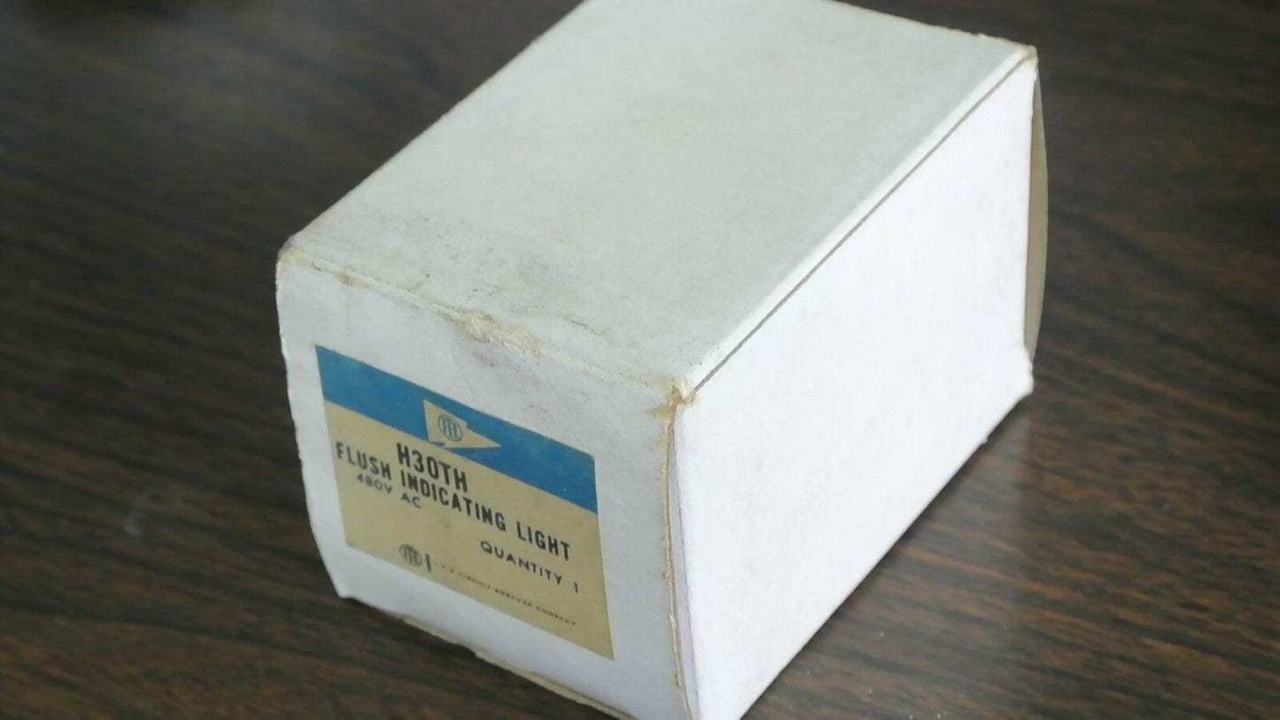 I-T-E H30TH - FLUSH INDICATING LIGHT - 480VAC - NEW SURPLUS - 624B627G03