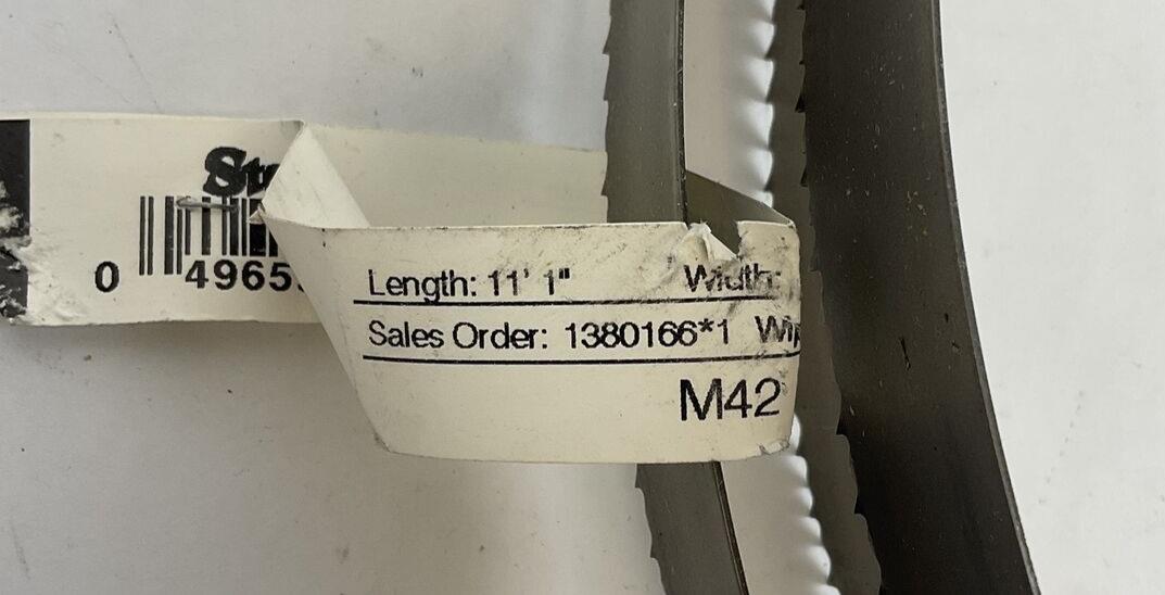 STARRETT 99297-11-01 BANDSAW BLADE 11'1" X 1" THCK:035