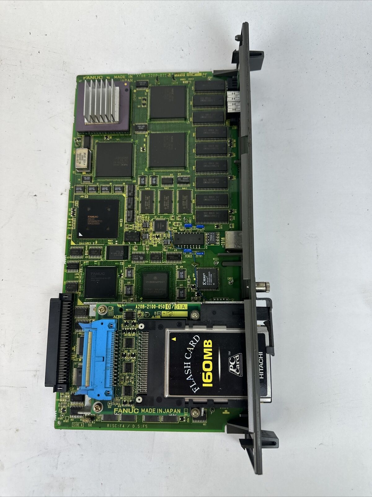 FANUC A16B-3200-0350/07B RISC D-SERVER CIRCUIT BOARD A20B-2100-0500/01A