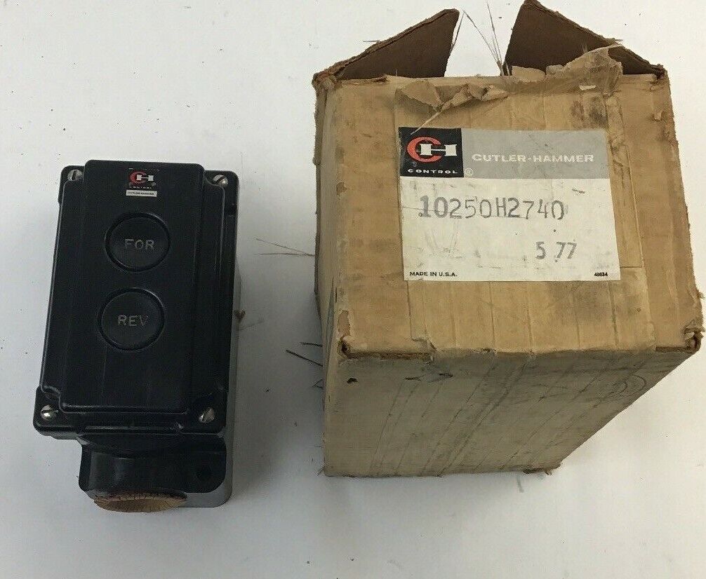 CUTLER HAMMER 10250H2740 STD. DUTY FORWARD/REVERSE SWITCH 600V