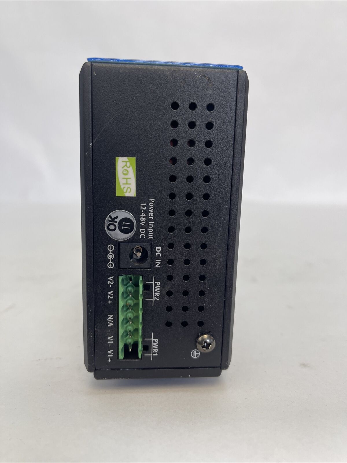 ACROMAG EIS-308 8 WEB MANAGED PORT VERSION 1.3 INPUT 24VDC 0.8A