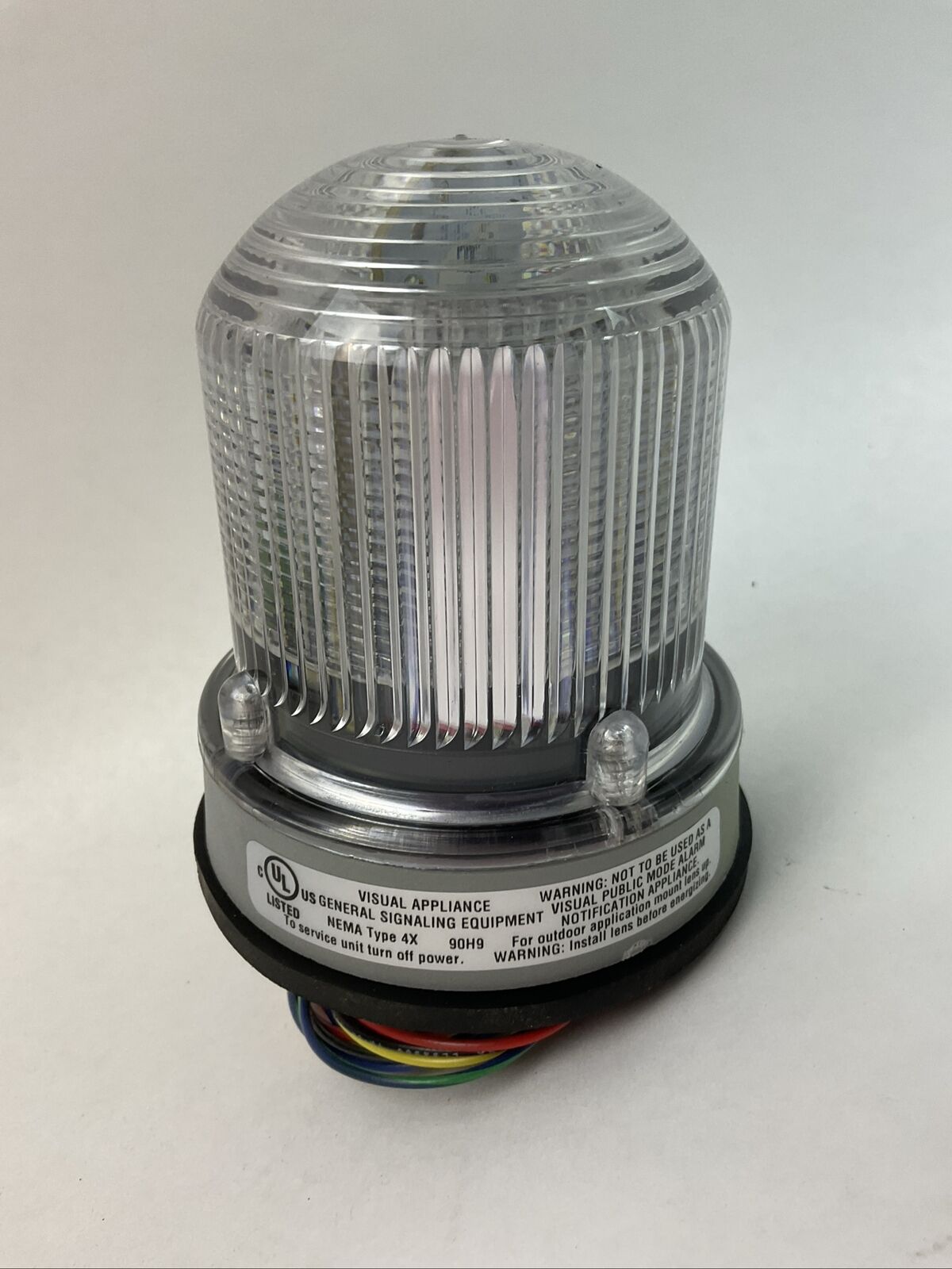 EDWARDS SIGNALING 125XBRIRGA24D VISUAL SIGNAL LIGHT