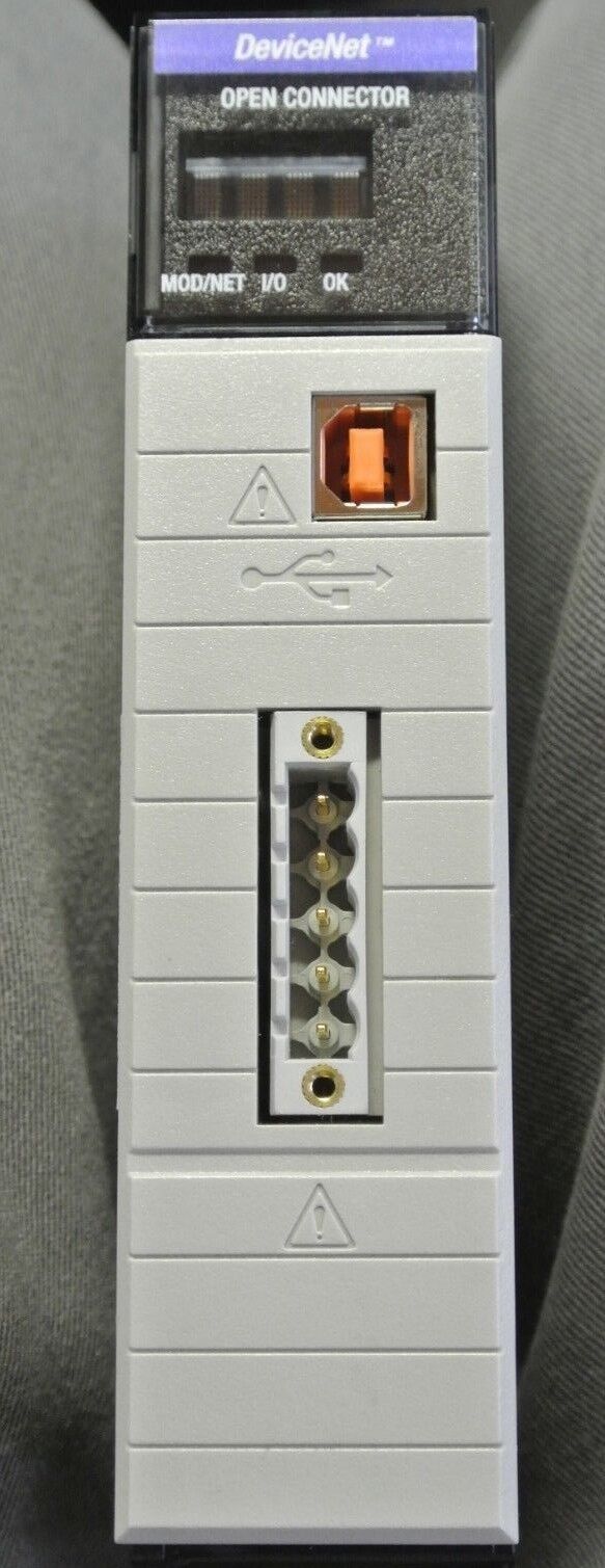 ALLEN-BRADLEY 1756-DNB DEVICENET BRIDGE / SCANNER MODULE - SERIES E