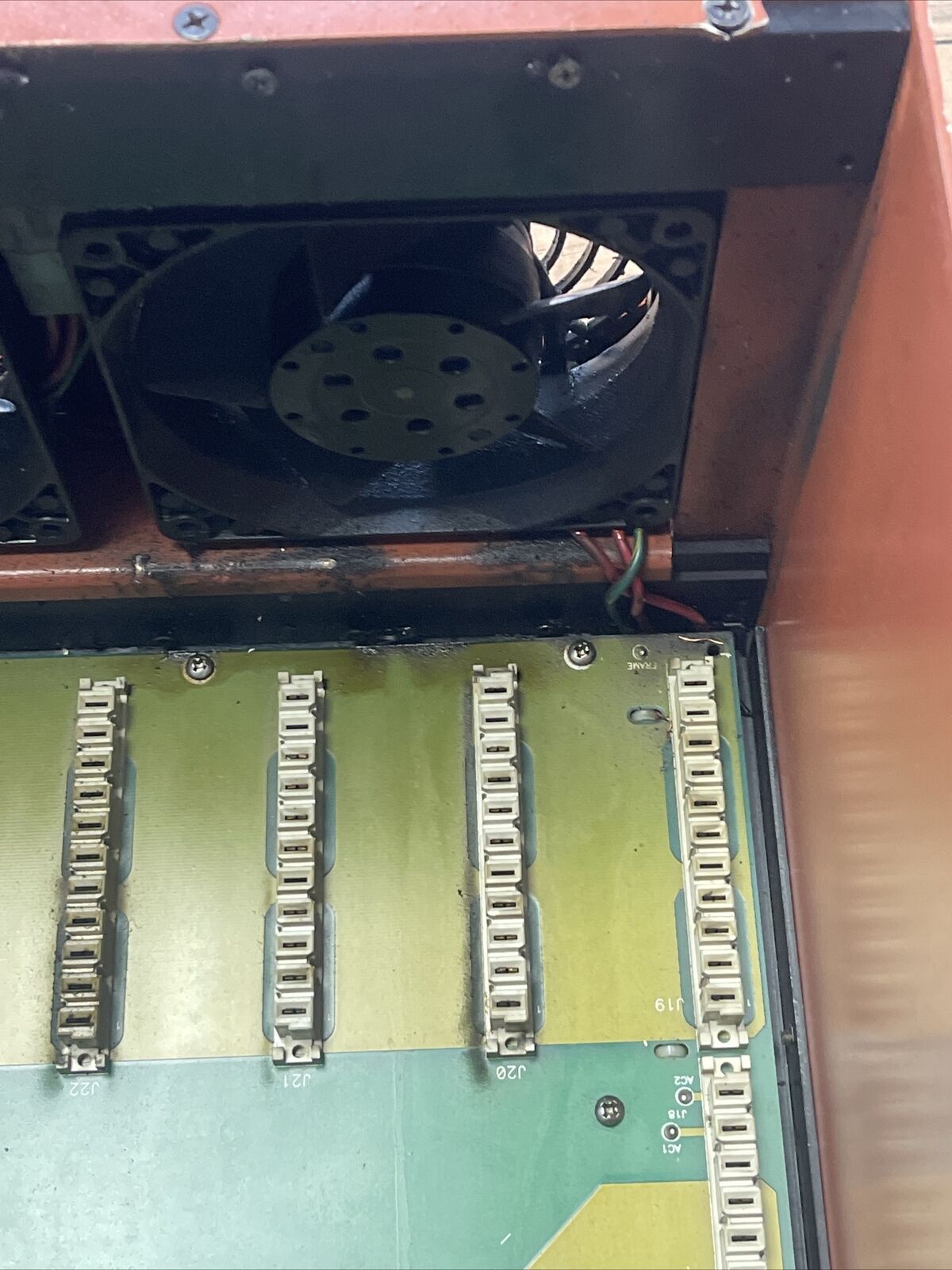 GE FANUC WHEDCO 78005068/9801 9 SLOT RACK TARGET ARS