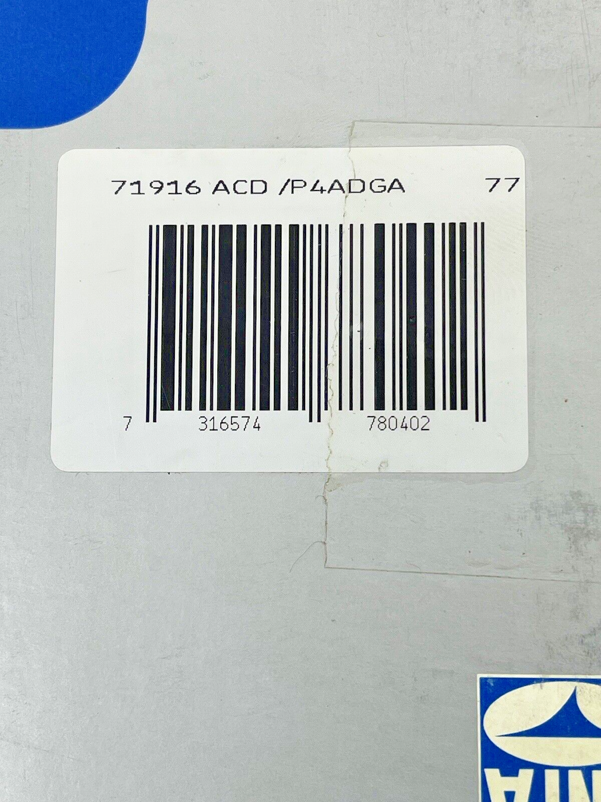 SKF - 71916 ACD/P4ADGA - PRECISION ANGULAR BEARING - 80mm ID x 110mm OD x 16mm W