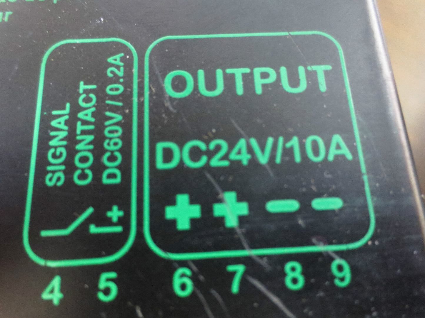 MURR MP810-110/24 SWITCH MODE POWER SUPPLY SINGLE-PHASE 85054