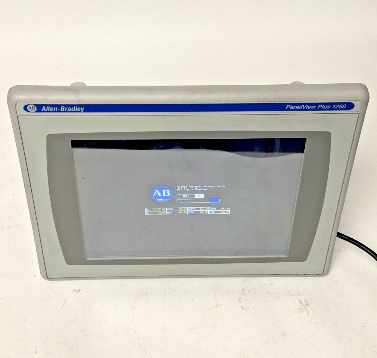 ALLEN-BRADLEY - 2711P-T12C4D8 SER. A - PANELVIEW PLUS 1250 ASSEMBLED TERMINAL