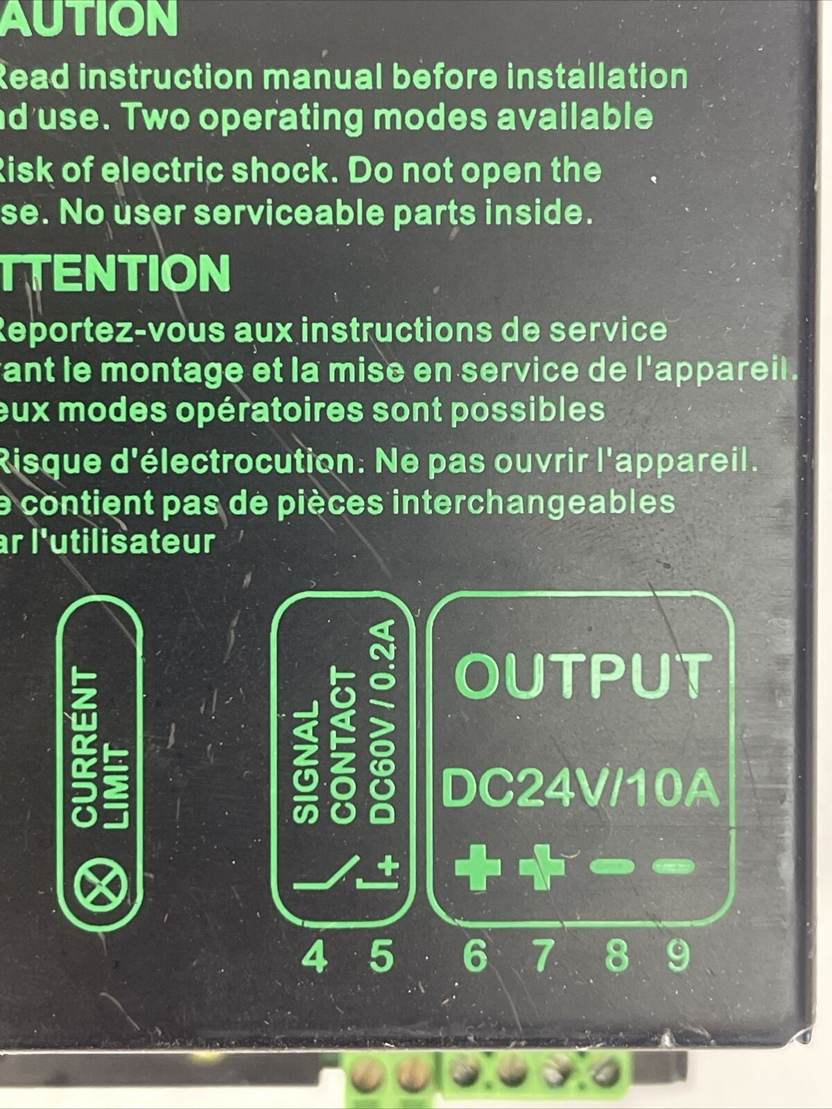 MURR ELEKTRONIK Y2415010401 DTBW SWITCHING MODE POWER SUPPLY MPS10-110/24 SINGLE
