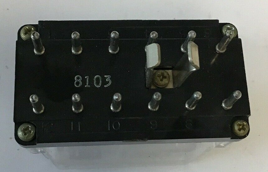 STRUTHERS-DUNN TYPE 219ABAP RELAY 115-125VDC 120VAC 10A ***LOTOF3***