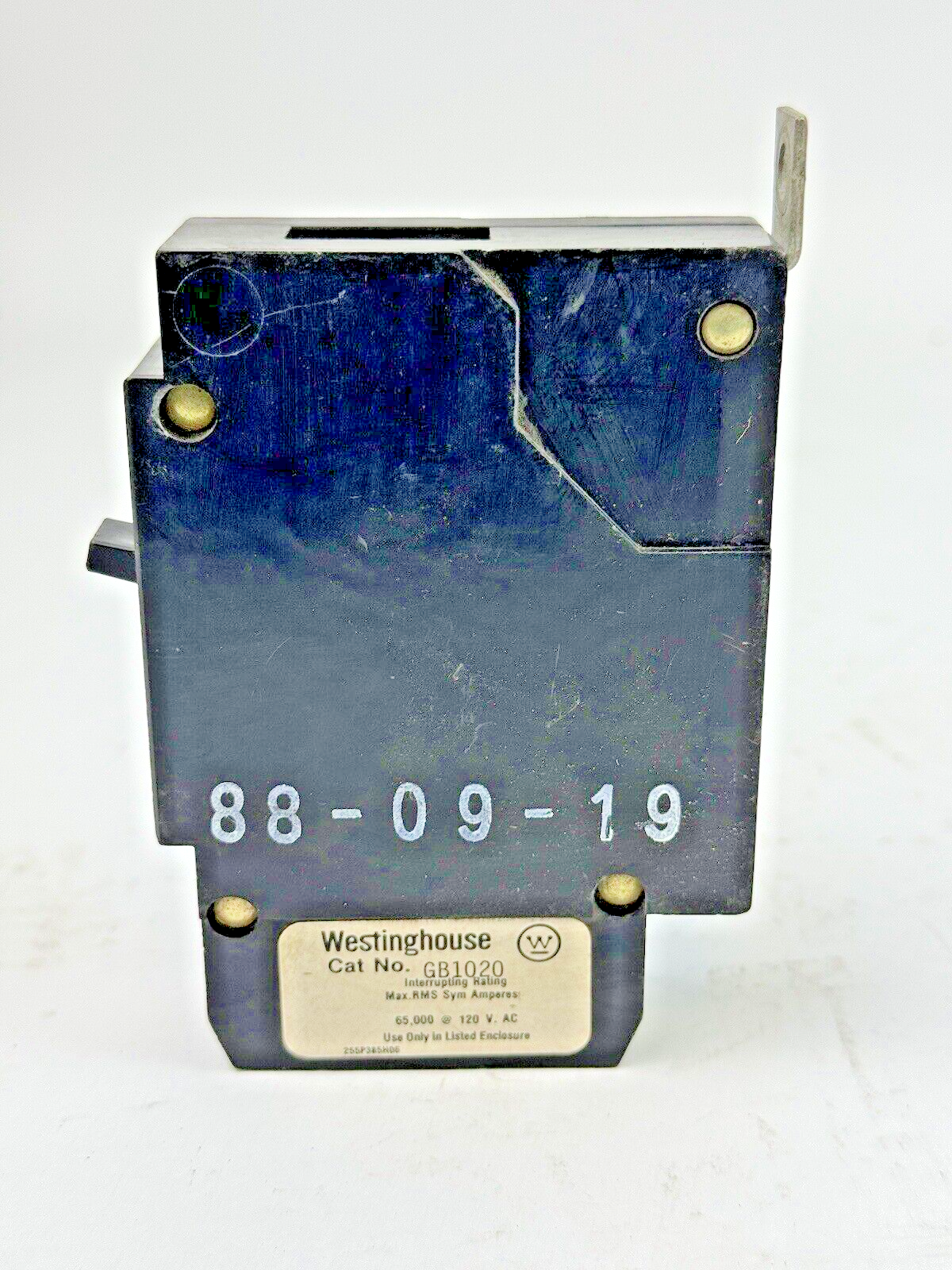 WESTINGHOUSE - GB1020 - BOLT-ON CIRCUIT BREAKER - 1 POLE/120VAC/20A - NEW