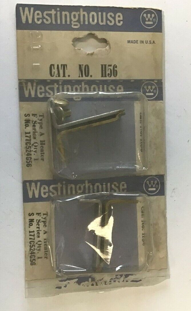 WESTINGHOUSE H56 HEATER TYPE A SER.F ***LOTOF2***