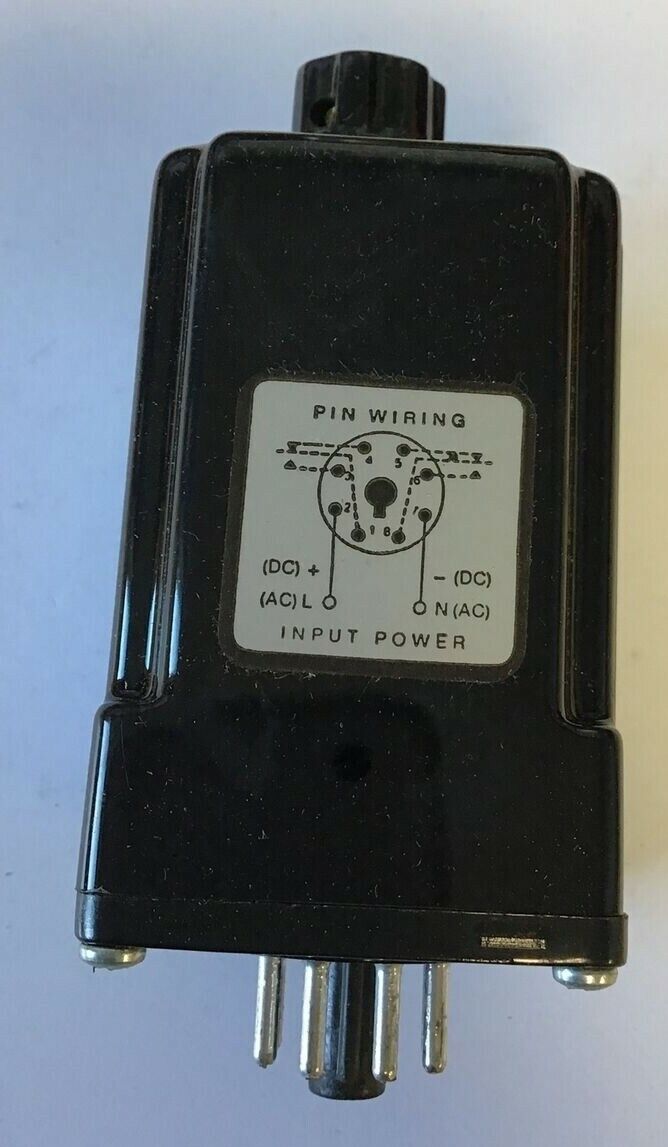 MACROMATIC TIME DELAY RELAY SS-60228 24VAC/DC 10A DPDT PROGRAMMABLE
