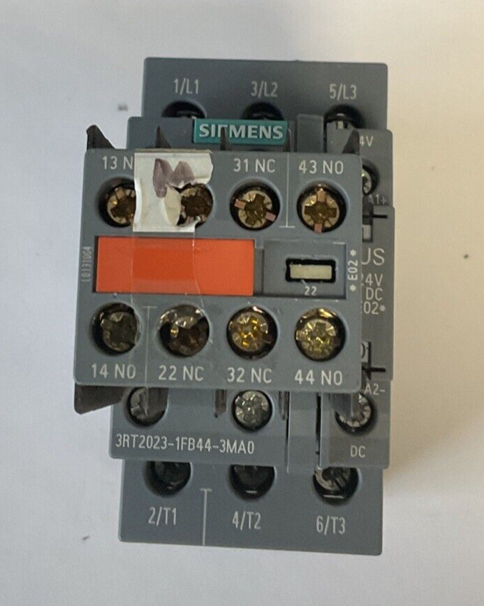 SIEMENS 3RT2023-1FB44-3MA0 CONTACTORS 24VDC 35A