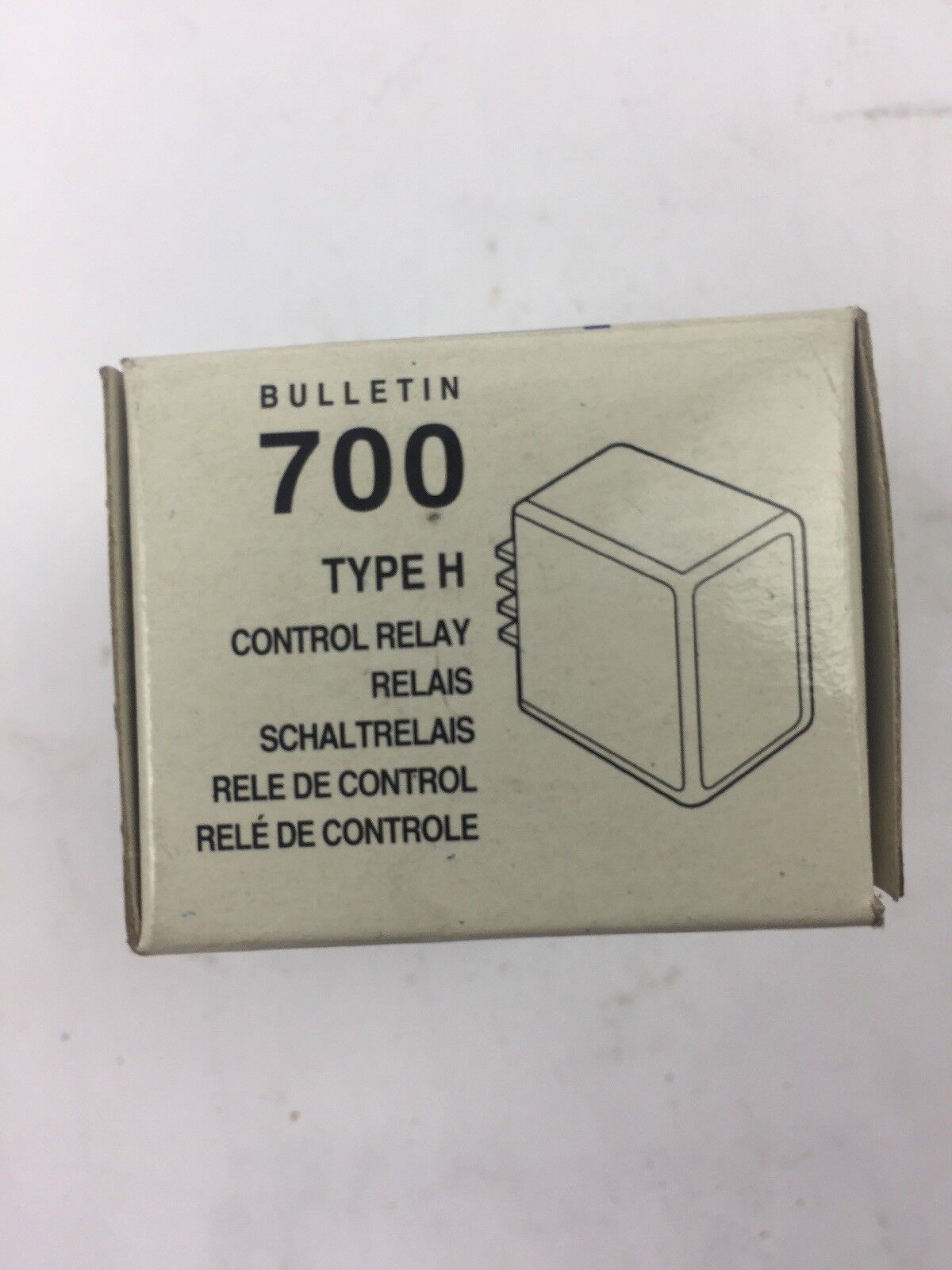 ALLEN BRADLEY 700-HC54Z24-4 CONTROL RELAY 1A 4PDT 24VDC SERIES C TYPE H