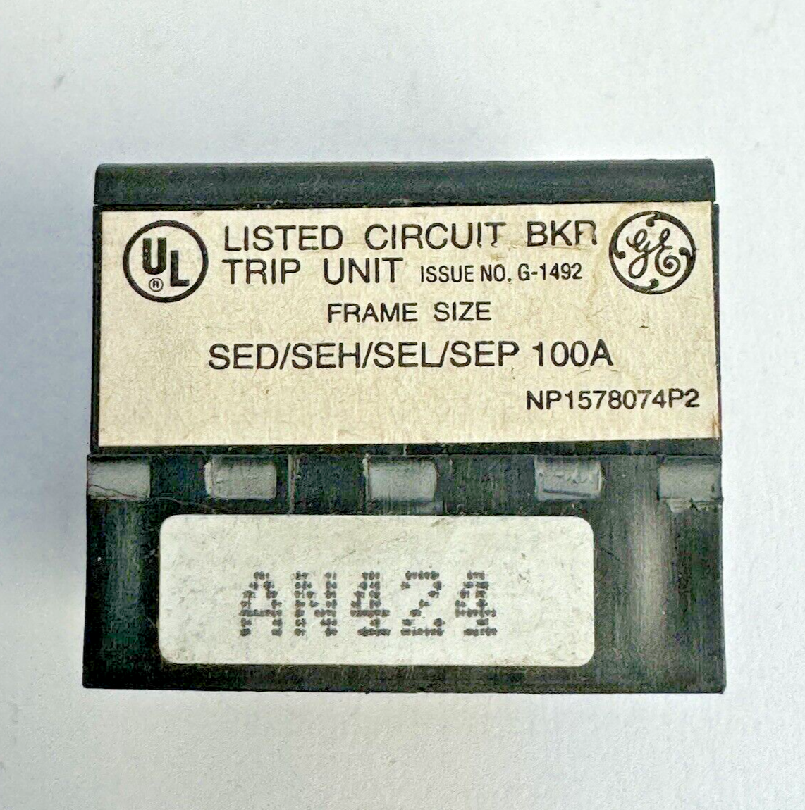 GE - SRPE100A80 - RATING PLUG W/ ADJUSTABLE INSTANTANEOUS TRIP - 80A